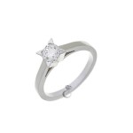 Δαχτυλιδι Μονοπετρο με Διαμαντι 0,65 Ct , F , VS1